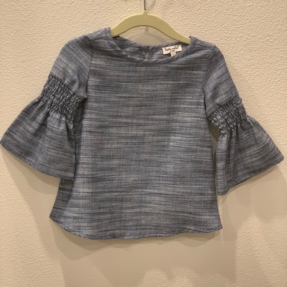 Bell sleeve top with bloomers